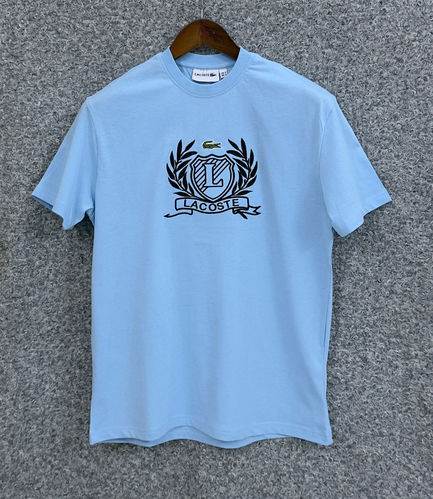 Premium Big Embroidery Tshirt LKSBET Sky | Shirtology Bangladesh