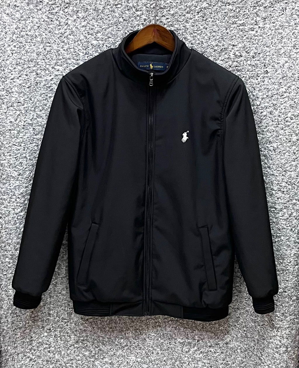 Premium Heavy Winter Jacket with Removable Hoody Black