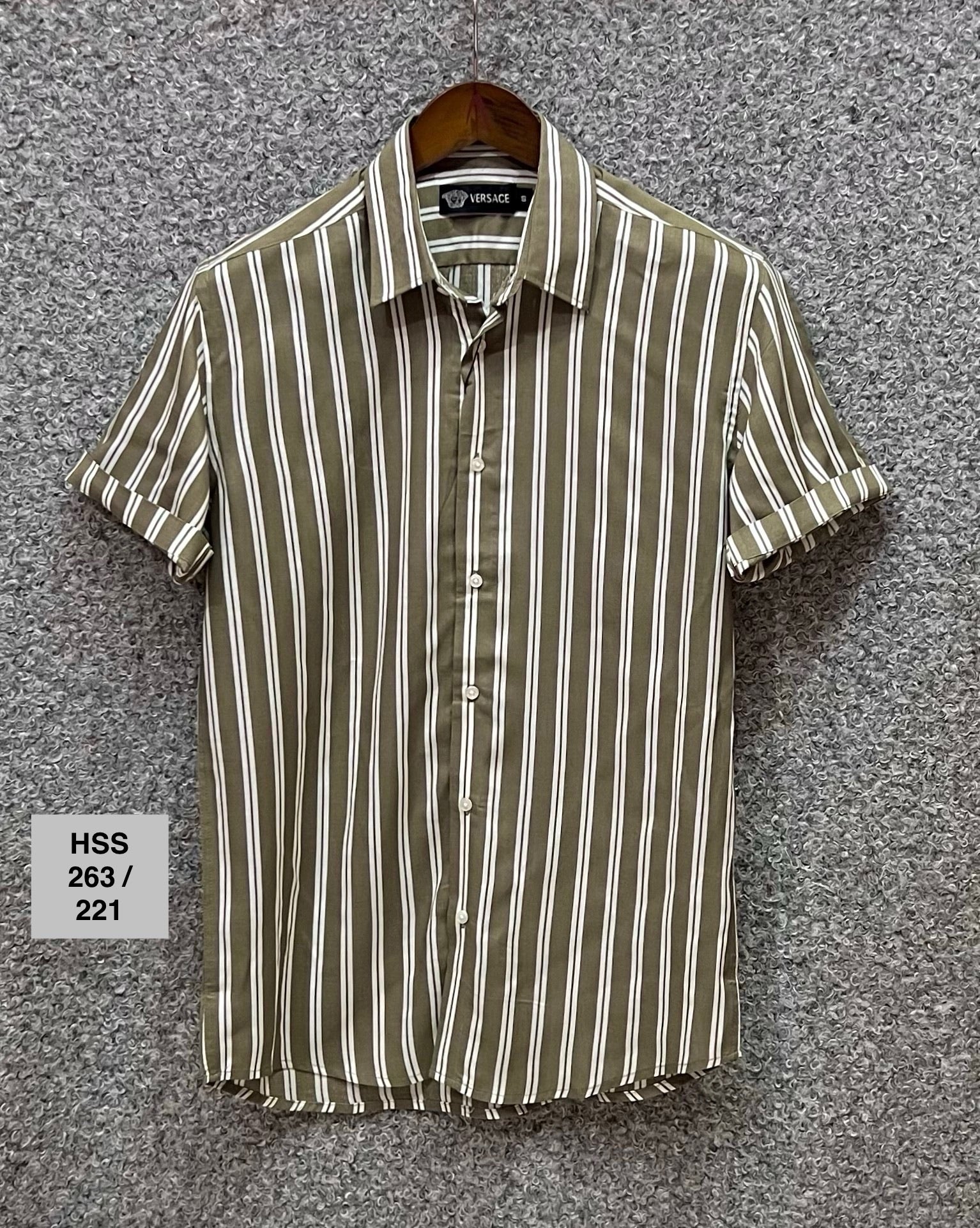 Classic Hawaiian Stripe Shirt HPS 221