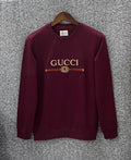 Premium Embroidered Sweatshirt GC Maroon