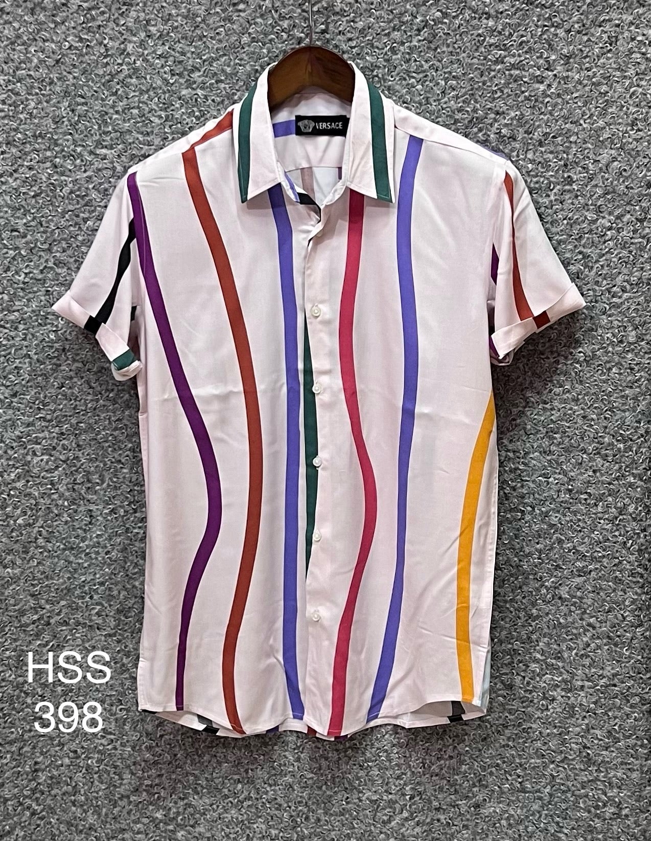 Classic Hawaiian Stripe Shirt HPS 398