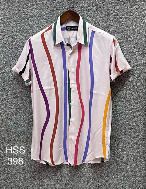 Classic Hawaiian Stripe Shirt | Hawaii Shirt | Shirtology Bangladesh