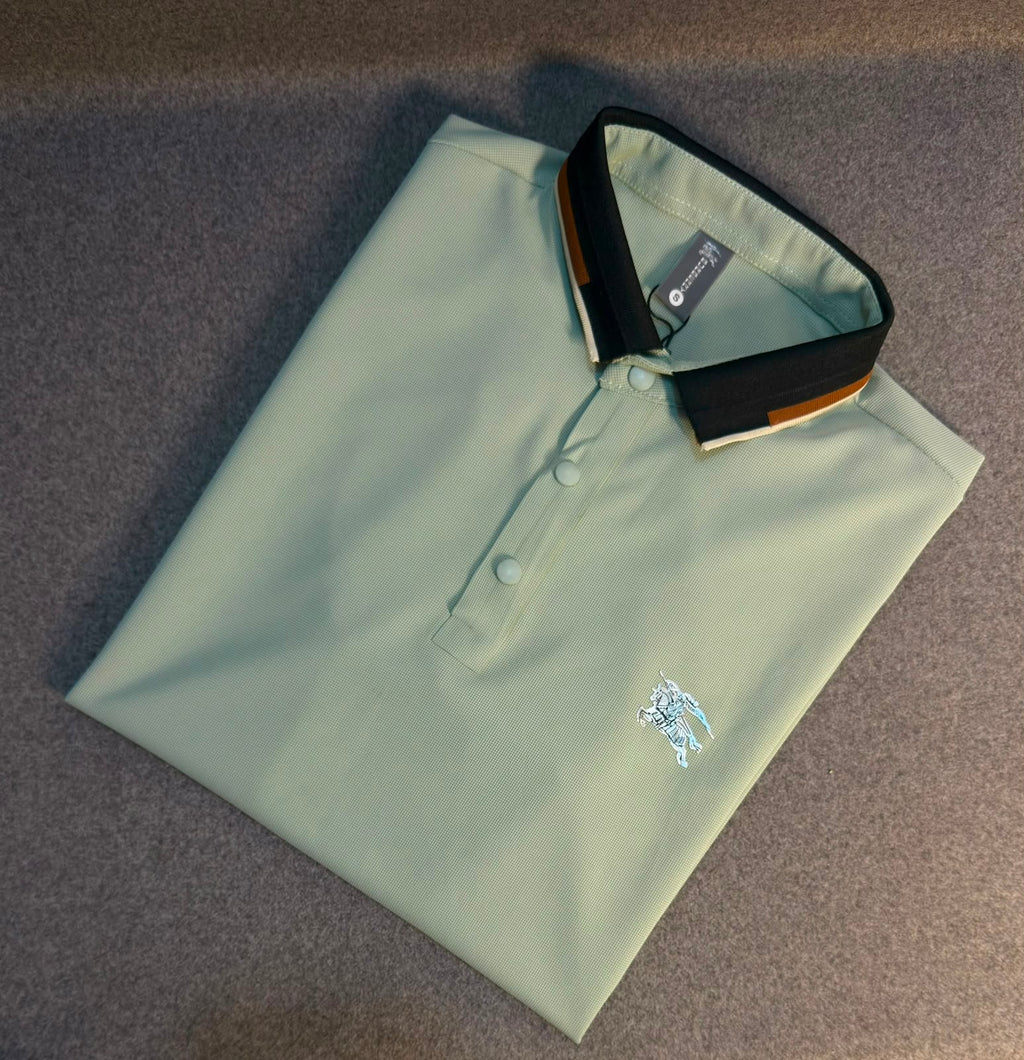 Premium Peach Luxury Finish Polo Tshirt BRPL Olive