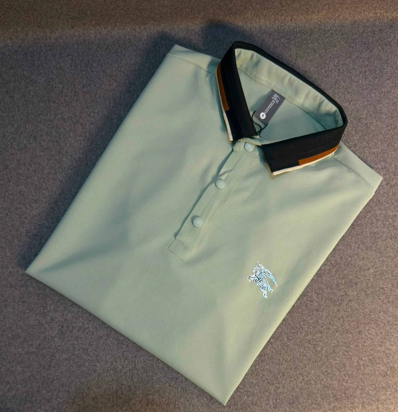 Premium Peach Luxury Finish Polo Tshirt BRPL Olive