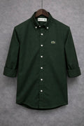 Premium Solid Oxford Cotton Shirt | Solid Shirt | Shirtology Bangladesh