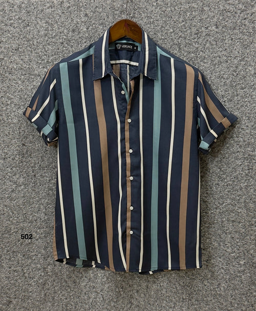 Classic Hawaiian Stripe Shirt | Hawaii Shirt | Shirtology Bangladesh
