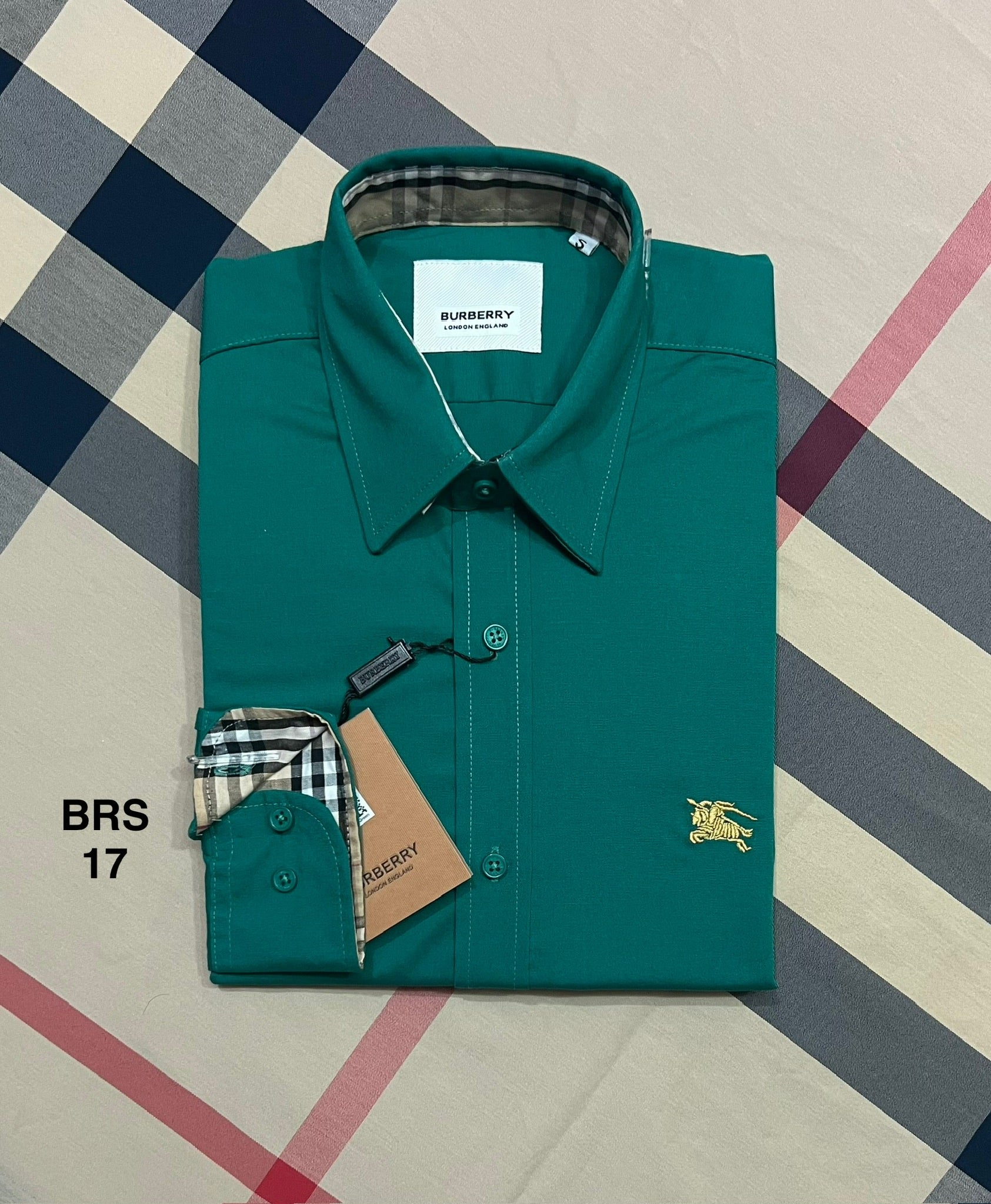 Signature Solid Shirt BRS stretch Green | Shirtology Bangladesh