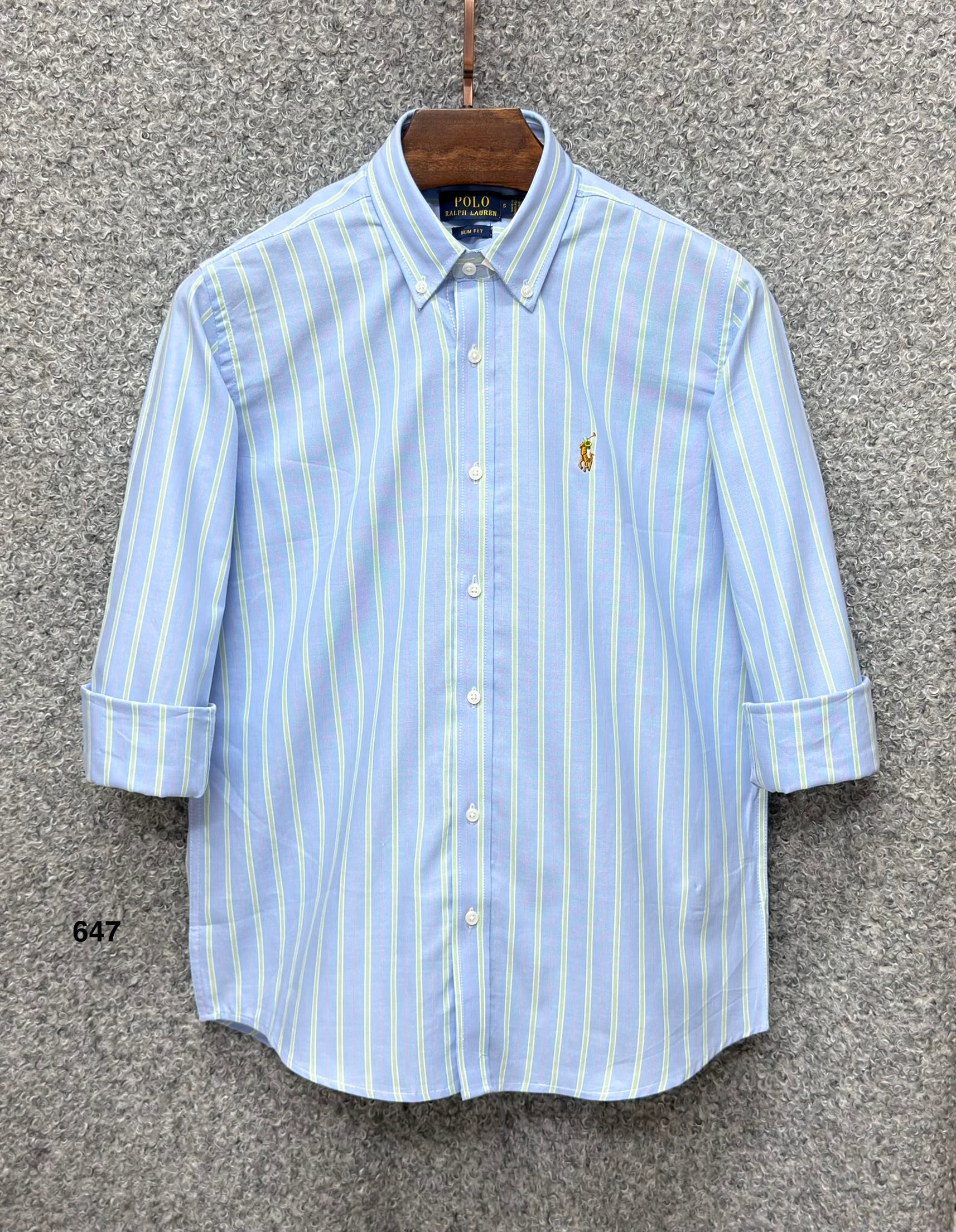 Premium Stripe Full Sleeve Shirt  RLST 647