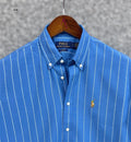 Premium Stripe Full Sleeve Shirt | Stripe Shirt | Shirtology Bangladesh