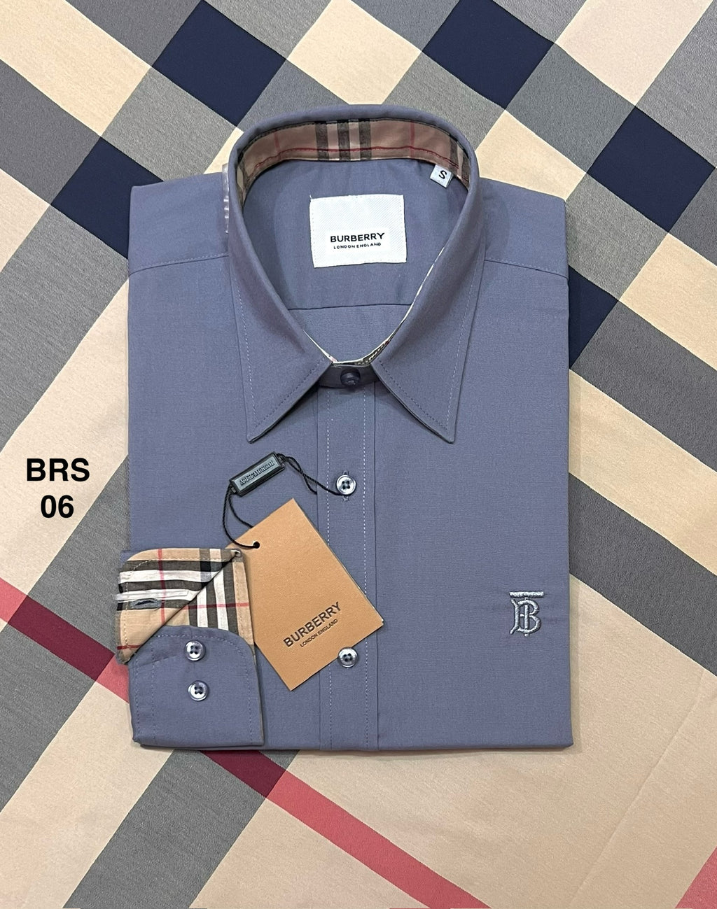 Signature Solid Shirt BRS BT Ash 06 | Shirtology Bangladesh