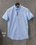 Premium Half Sleeve Solid Shirt RLSS 38