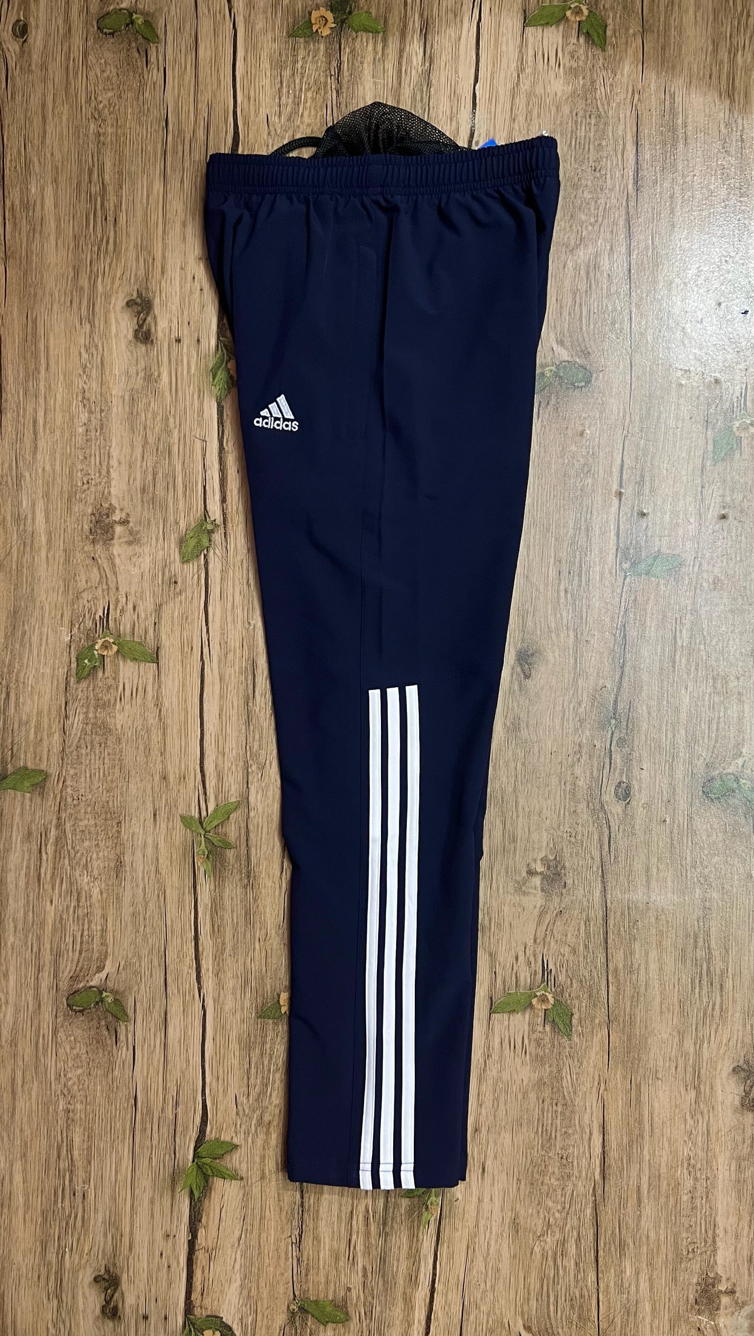 Performance Three-Stripe Half Style Track Pants Navy White