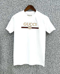 Premium Embroidery Tshirt GCCT White | Shirtology Bangladesh