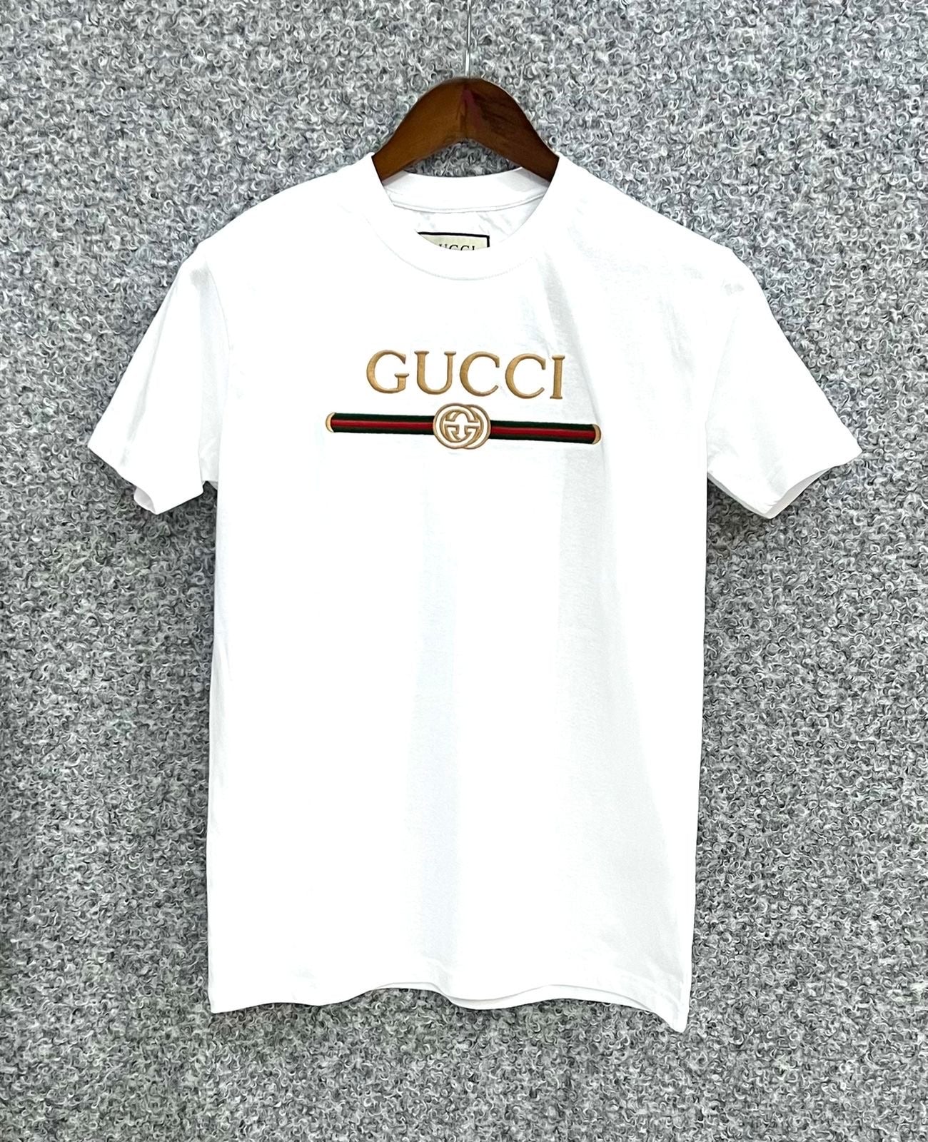 Premium Embroidery Tshirt GCCT White | Shirtology Bangladesh