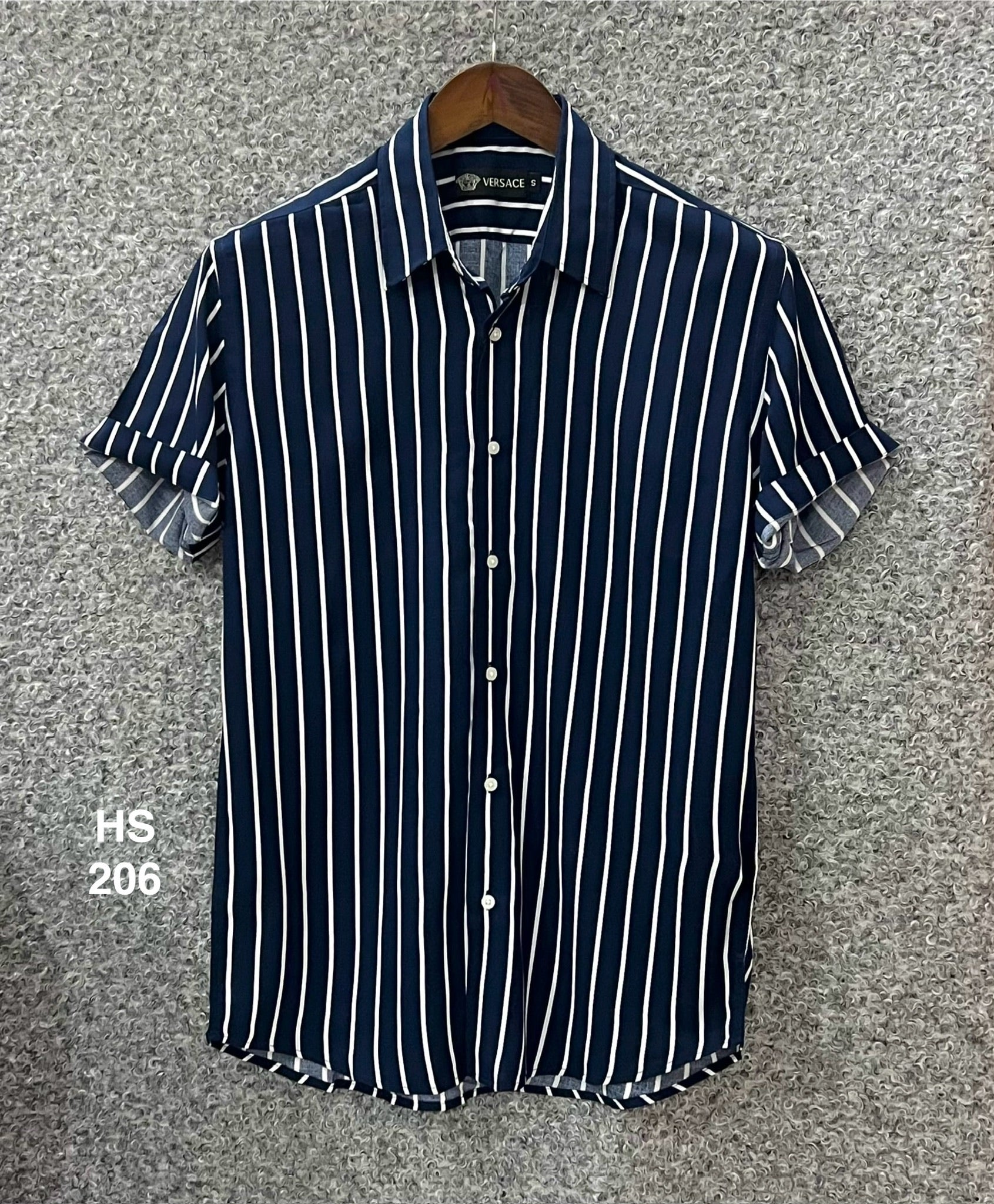 Classic Hawaiian Stripe Shirt HPS 206