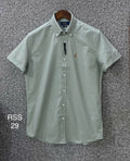 Premium Half Sleeve Solid Shirt | Short Sleeve Solid Shirt | Shirtology Bangladesh