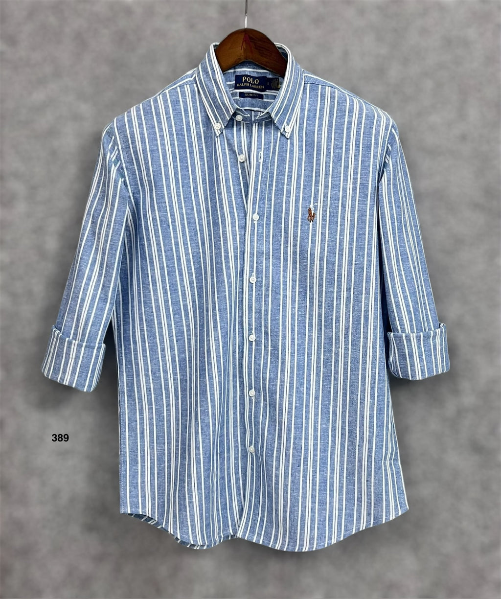 Premium Stripe Full Sleeve Shirt | Stripe Shirt | Shirtology Bangladesh