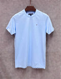 Premium Solid Tshirt TMSLT Sky | Shirtology Bangladesh
