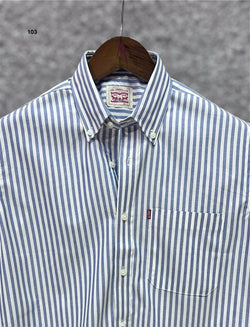 Premium Stripe Full Sleeve Shirt | Stripe Shirt | Shirtology Bangladesh