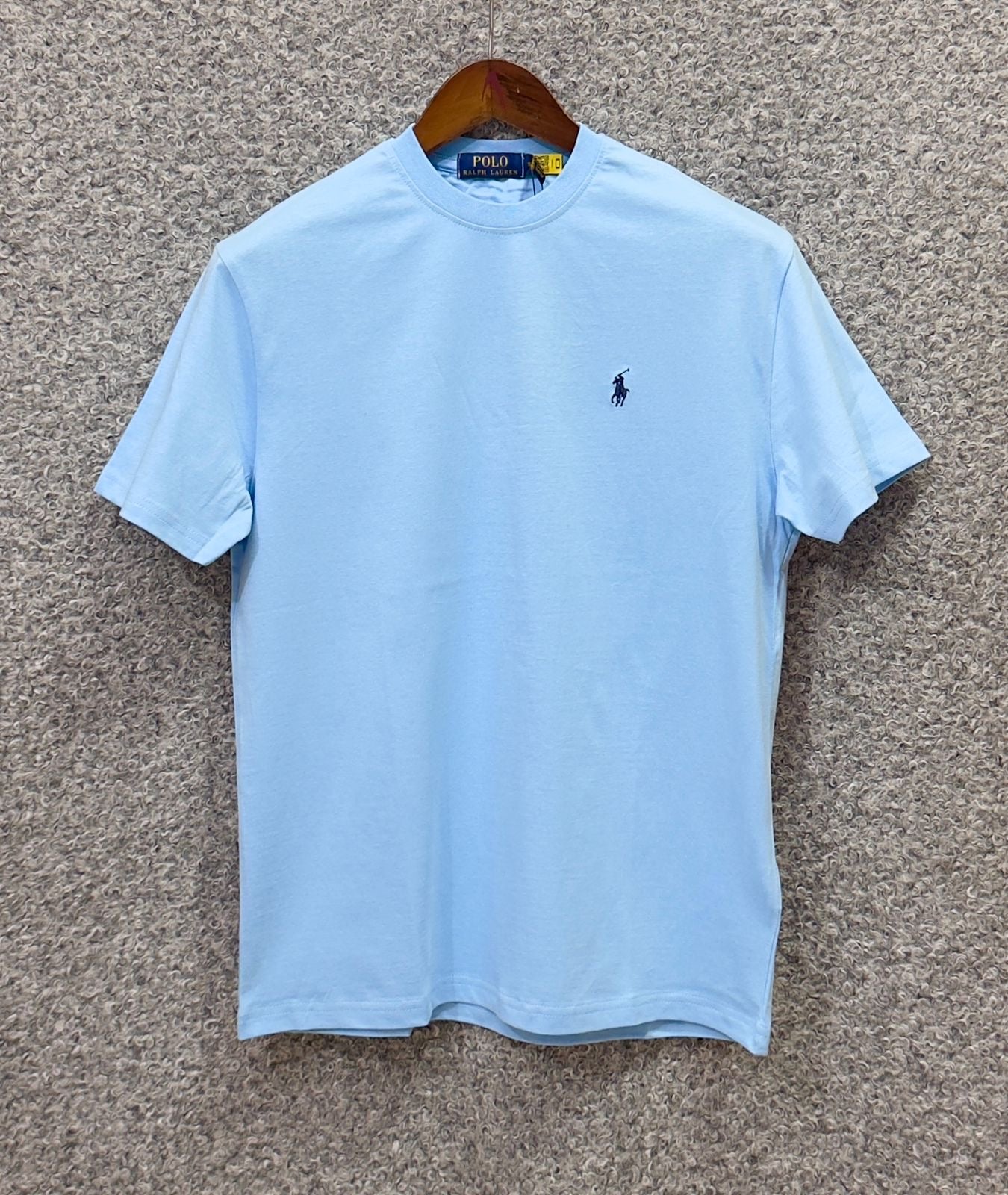 Premium Solid LOGOTshirt RLT Sky