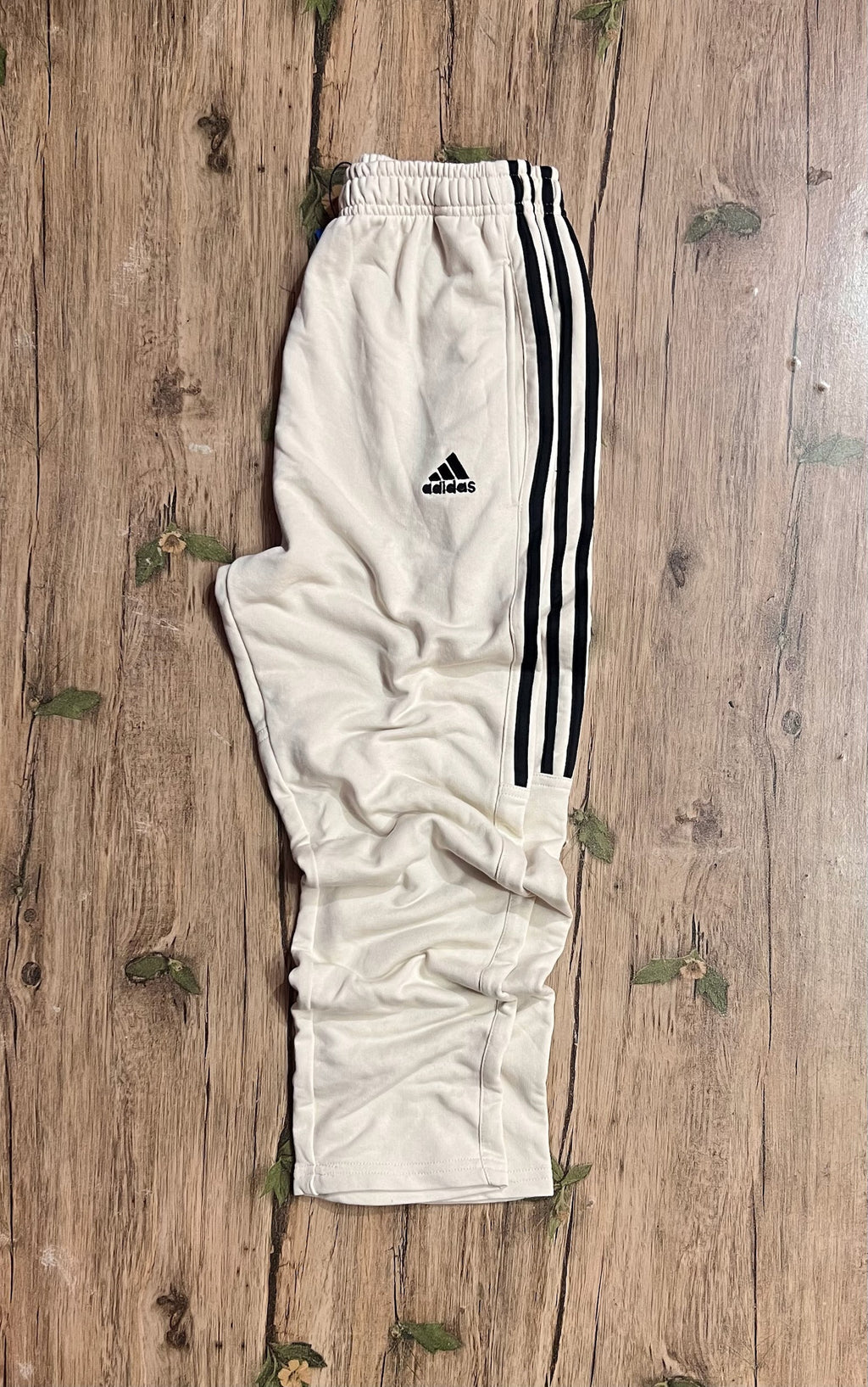 Exclusive Terry Cotton Trouser Cream