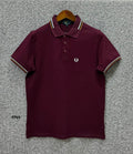 Premium Ultra Heavyweight Luxury Finish Polo Tshirt FPPL Maroon