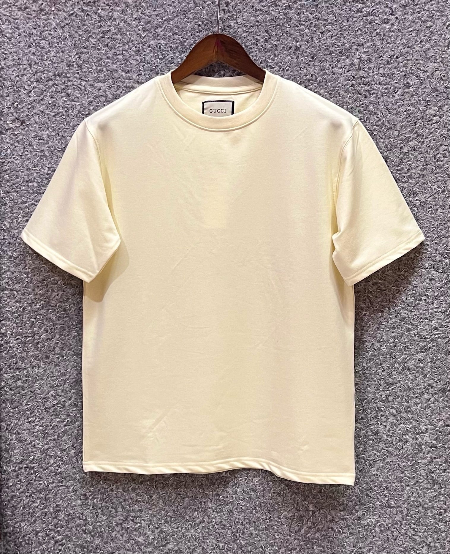 Premium Oversized Dropshoulder Solid Tshirt GCDST Cream | Shirtology Bangladesh