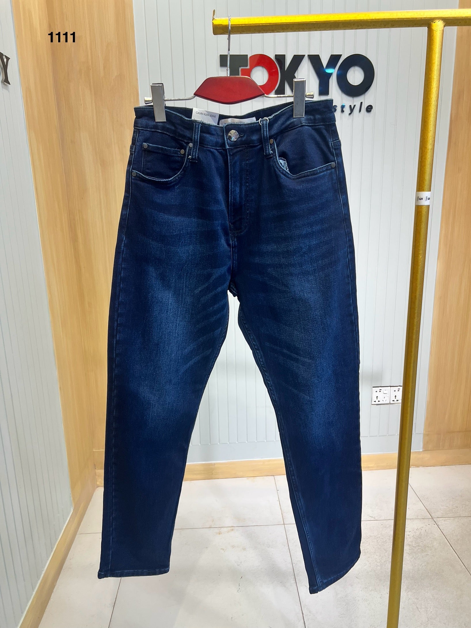 Premium Knit Denim Pant – Slim Fit Semi Narrow DNM-1111 | Shirtology Bangladesh