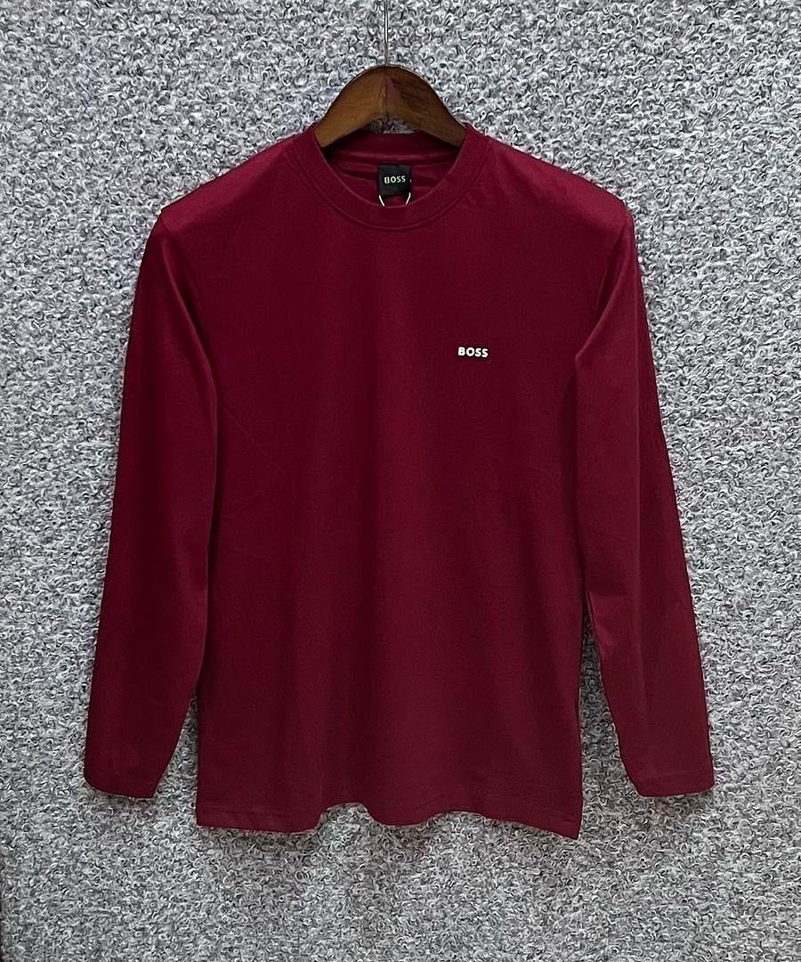 Premium Long Sleeve Tshirt HBLS Maroon