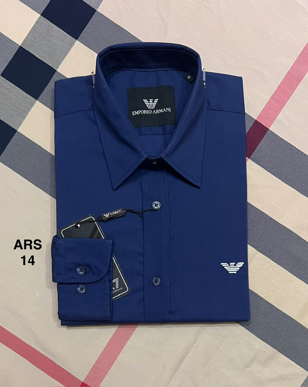 Iconic Solid Shirt Navy | Shirtology Bangladesh