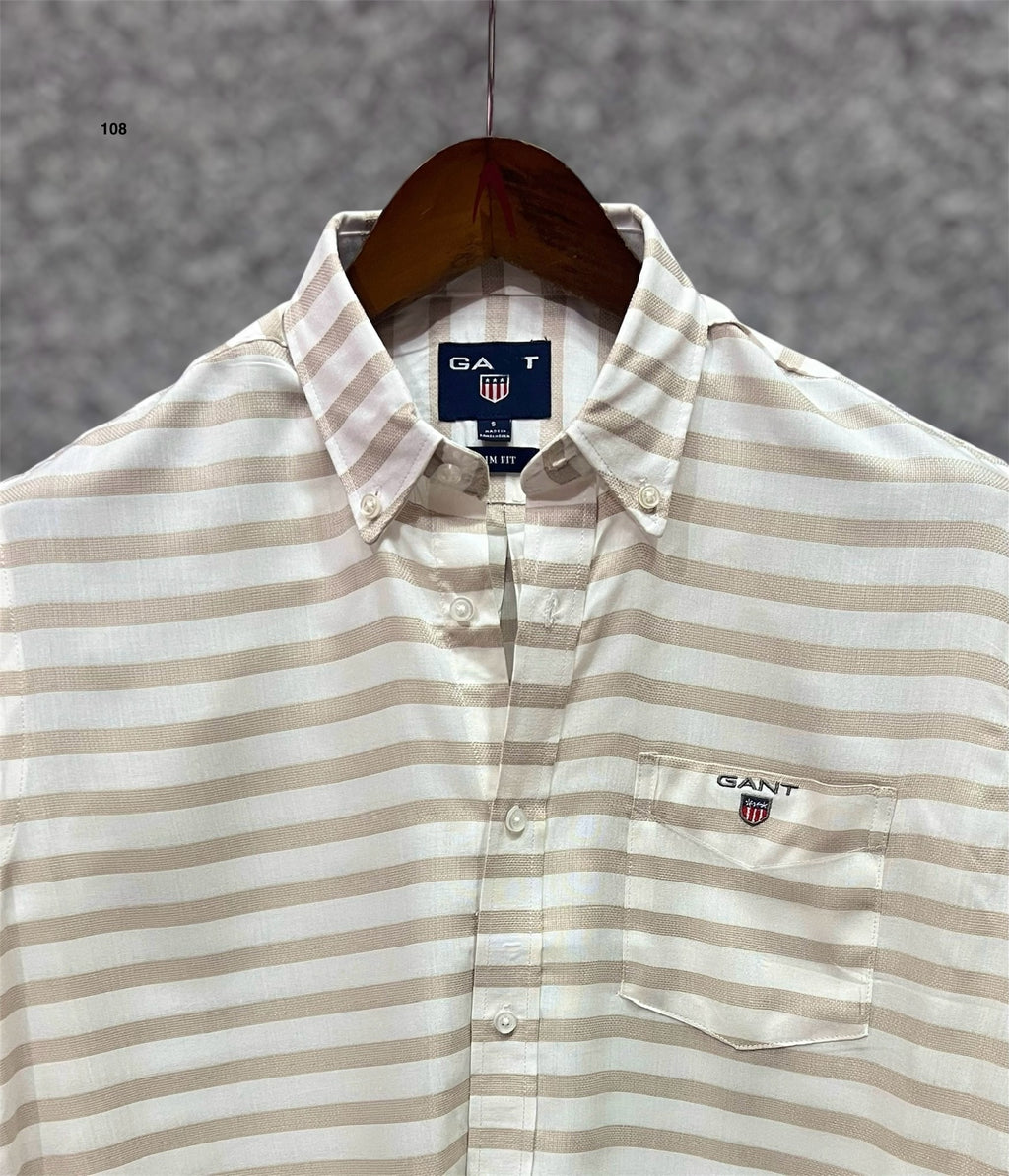 Premium Stripe Full Sleeve Shirt | Stripe Shirt | Shirtology Bangladesh
