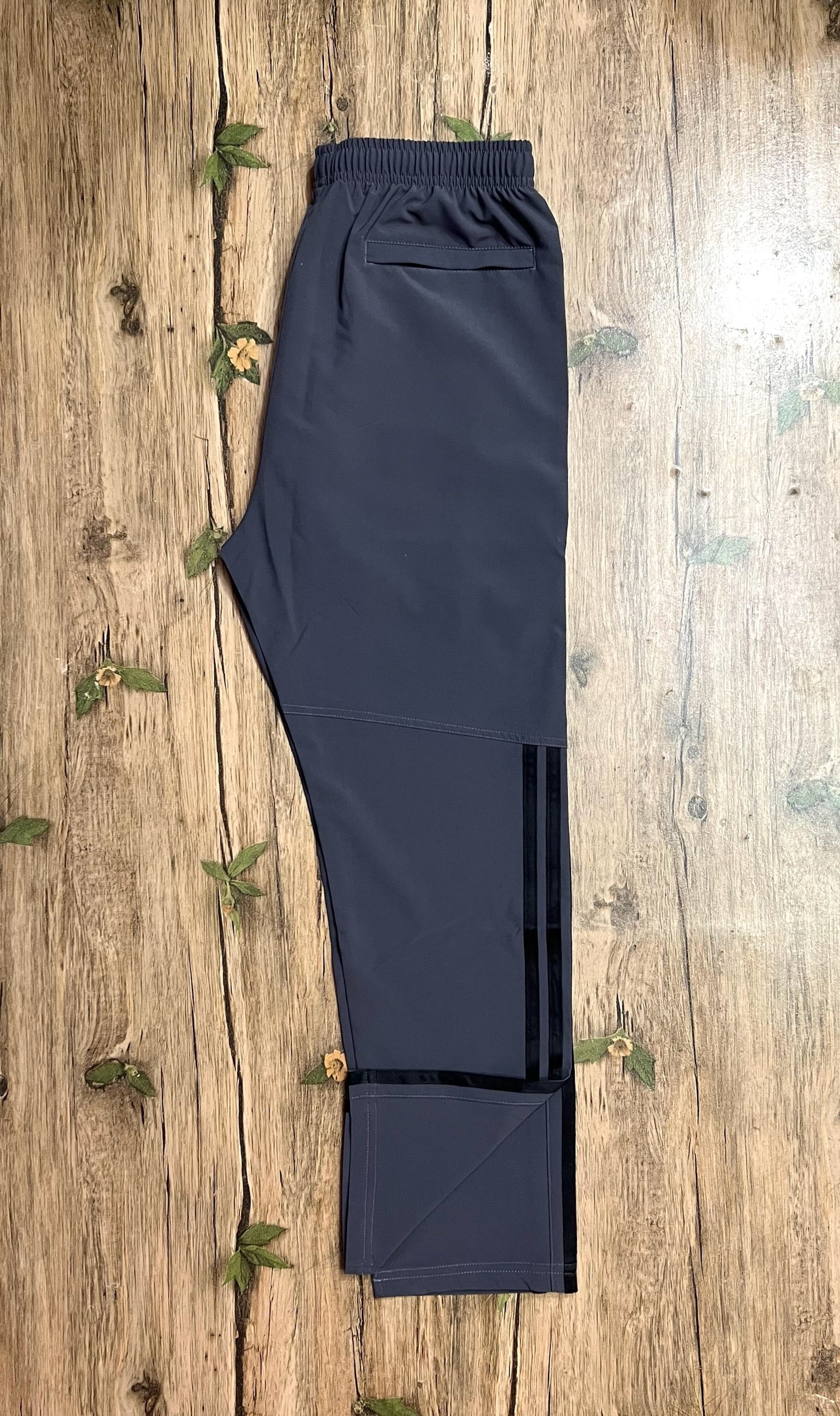 Performance Three-Stripe Half Style Track Pants Ash Black | Trackpant | Shirtology Bangladesh