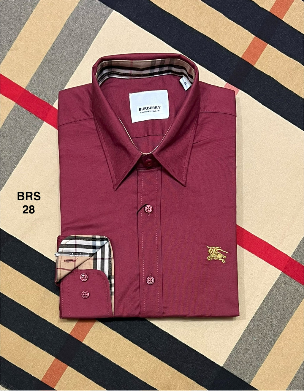 Signature Solid Shirt BRS oxford Maroon 2 | Shirtology Bangladesh