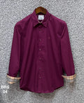 Signature Solid Shirt BRS BT Maroon | Shirtology Bangladesh