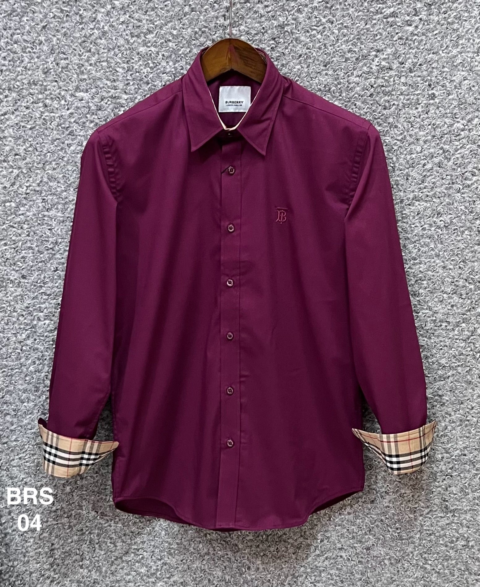 Signature Solid Shirt BRS BT Maroon | Shirtology Bangladesh