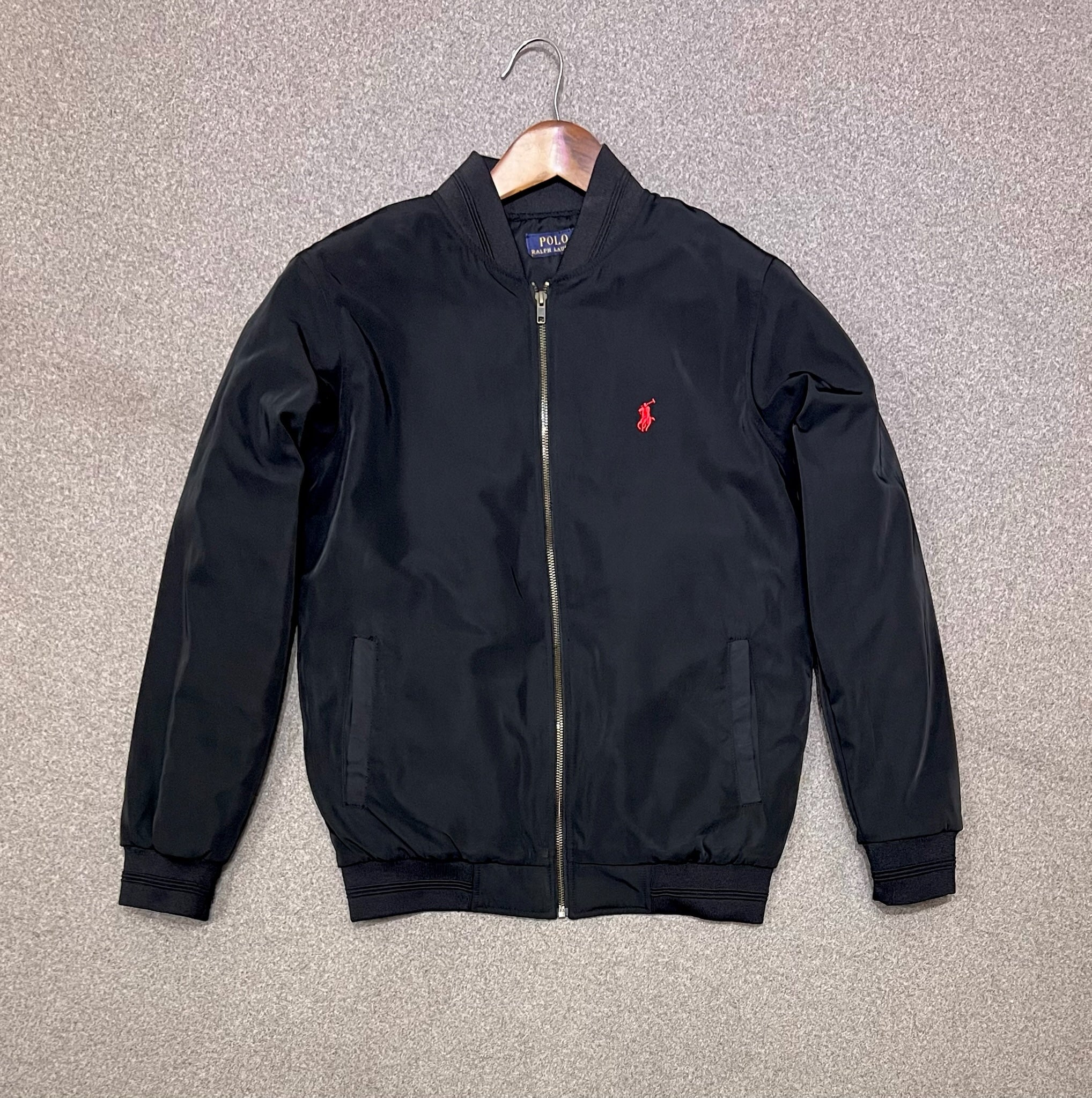 Premium Smart-Casual Layer Taffeta Jacket Black