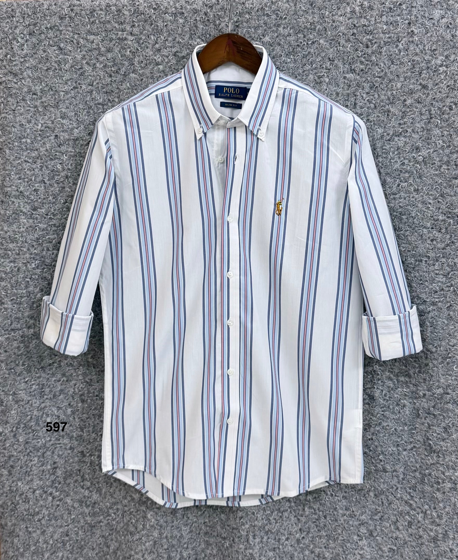 Premium Stripe Full Sleeve Shirt  RLST 597