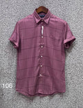 Premium Short Sleeve Check Shirt | Shirtology Bangladesh