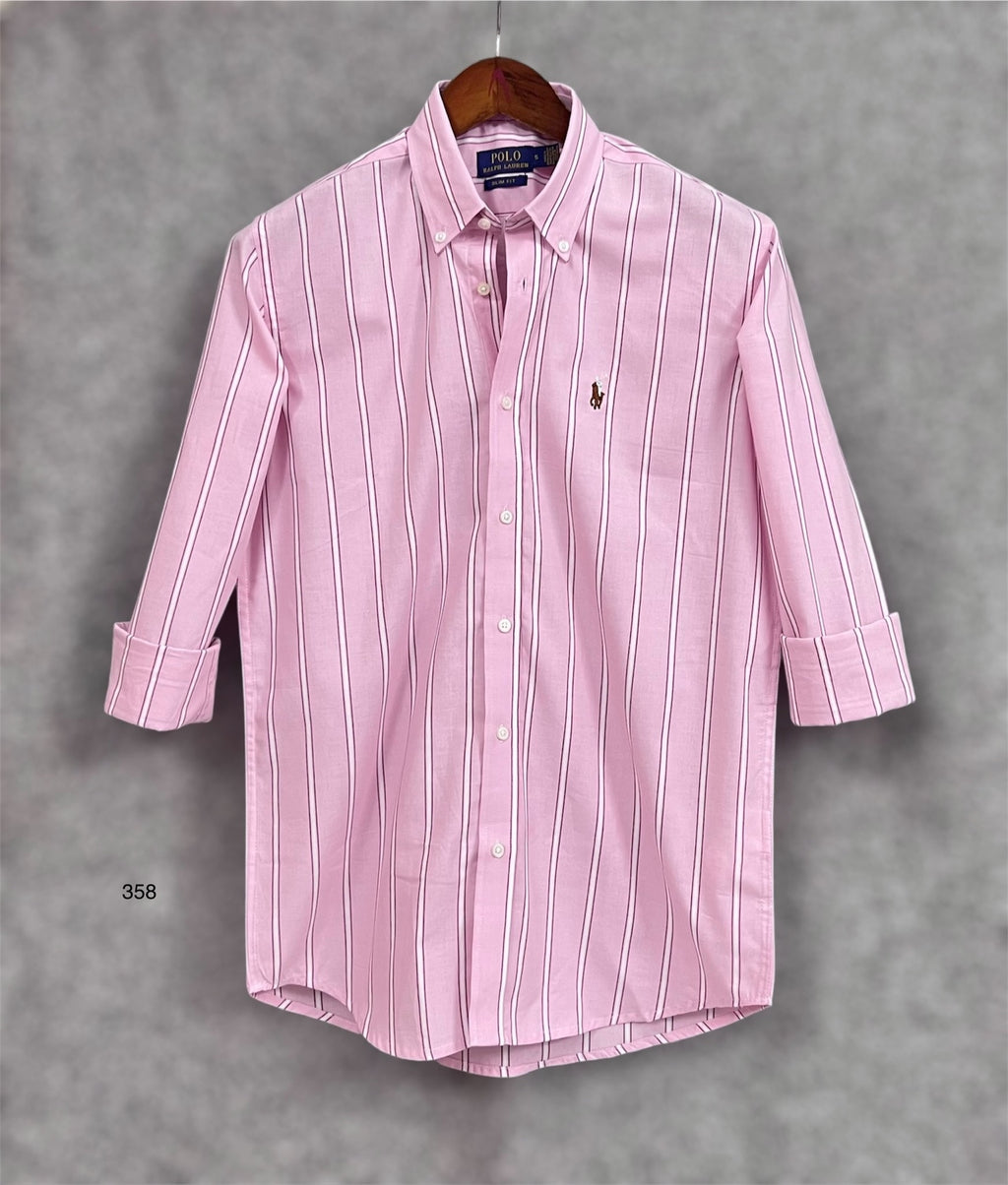 Premium Stripe Full Sleeve Shirt | Stripe Shirt | Shirtology Bangladesh