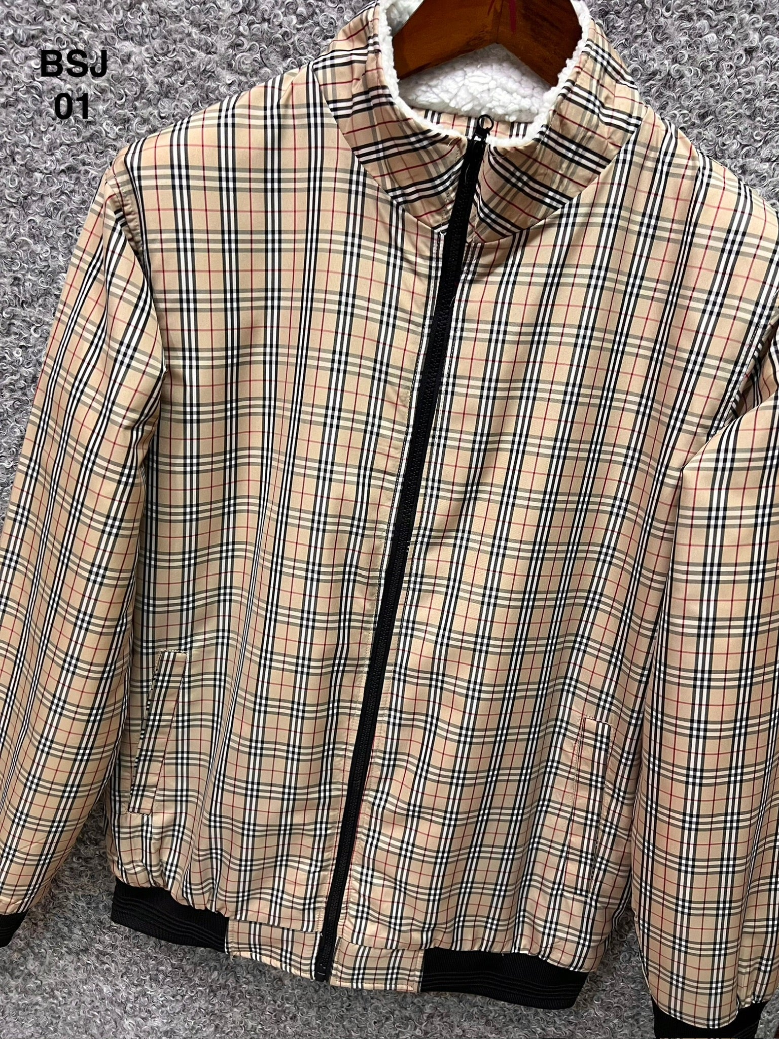 Premium Winter Puffy Jacket with Sherpa Lining 01