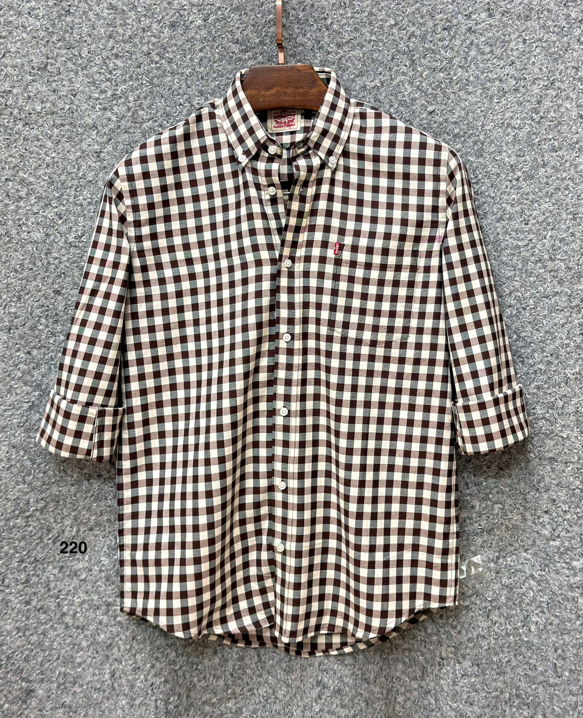 Premium Check Shirt LVCC 220