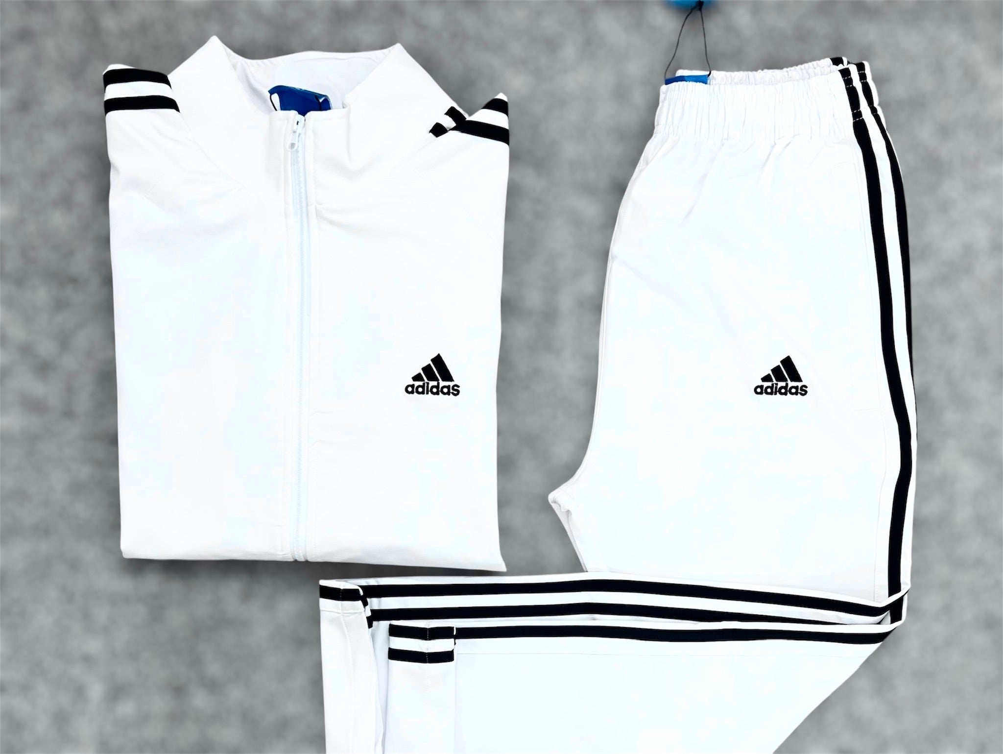 Premium Tracksuit Set white