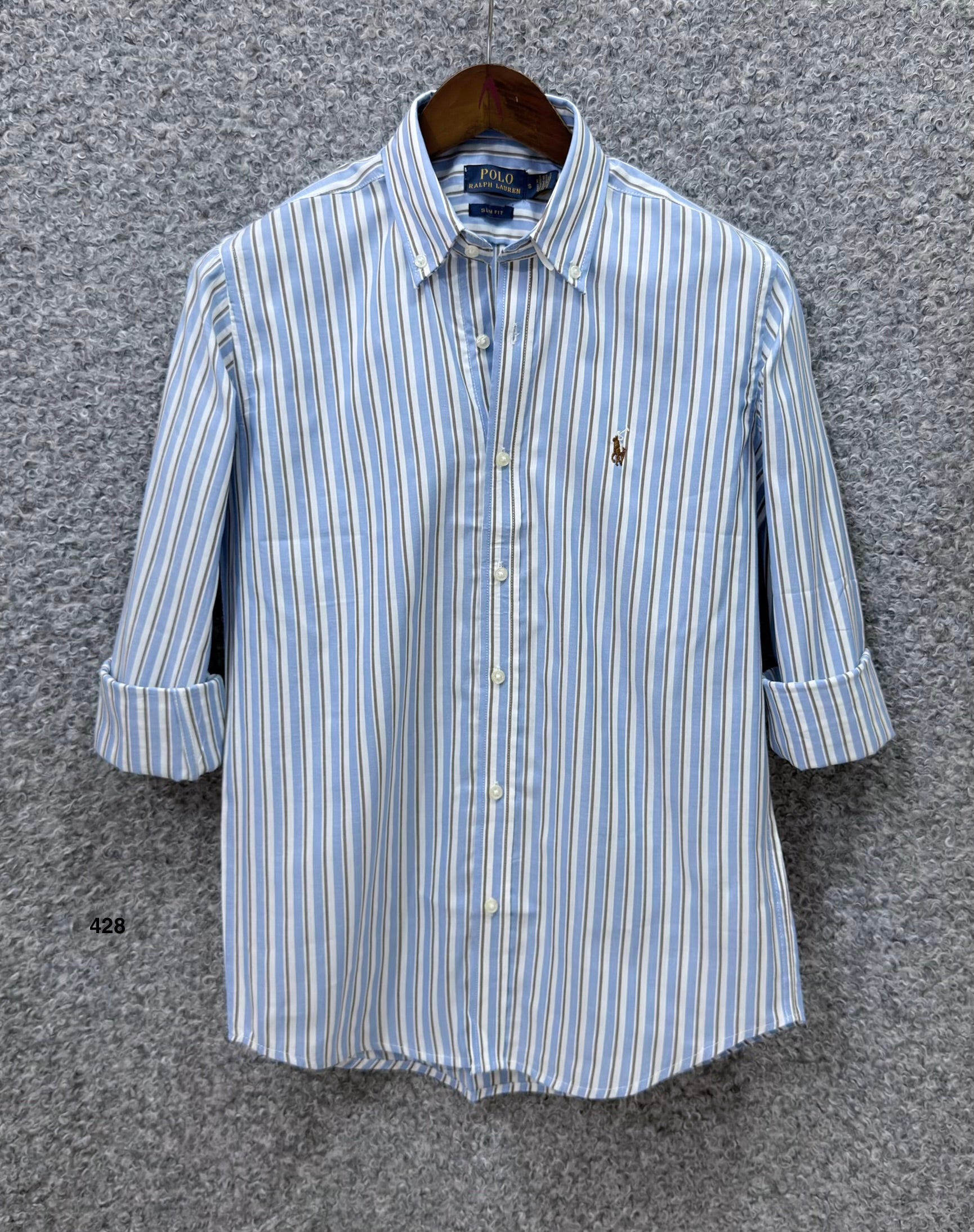 Premium Stripe Full Sleeve Shirt | Stripe Shirt | Shirtology Bangladesh