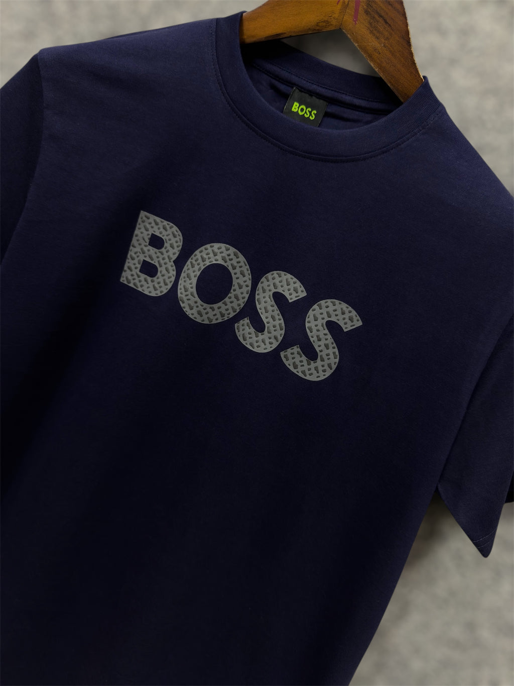 Premium Stone Print Tshirt HBSPT Navy | Shirtology Bangladesh