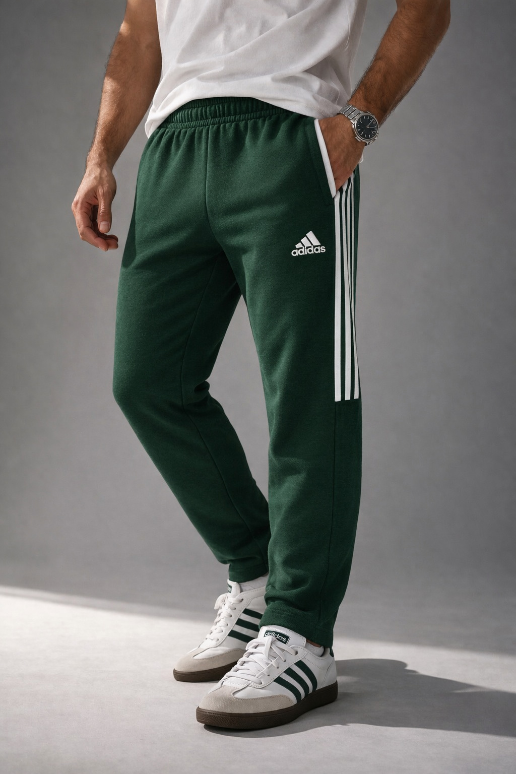 Exclusive Terry Cotton Trouser Green | Shirtology Bangladesh