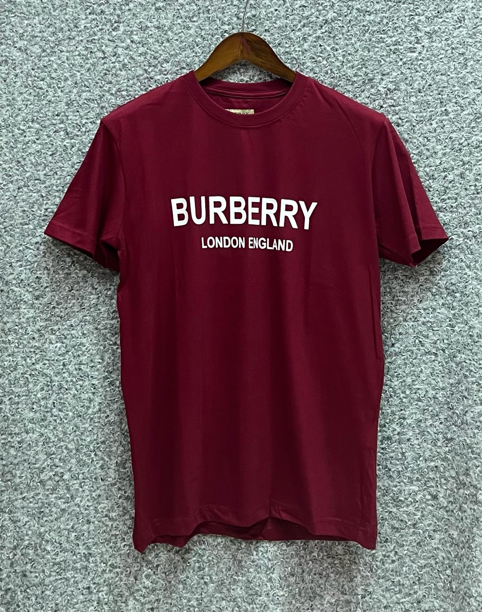 Premium Print Tshirt BRB London maroon | Shirtology Bangladesh