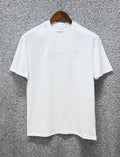 Premium Big Embroidery Tshirt LKSBET White