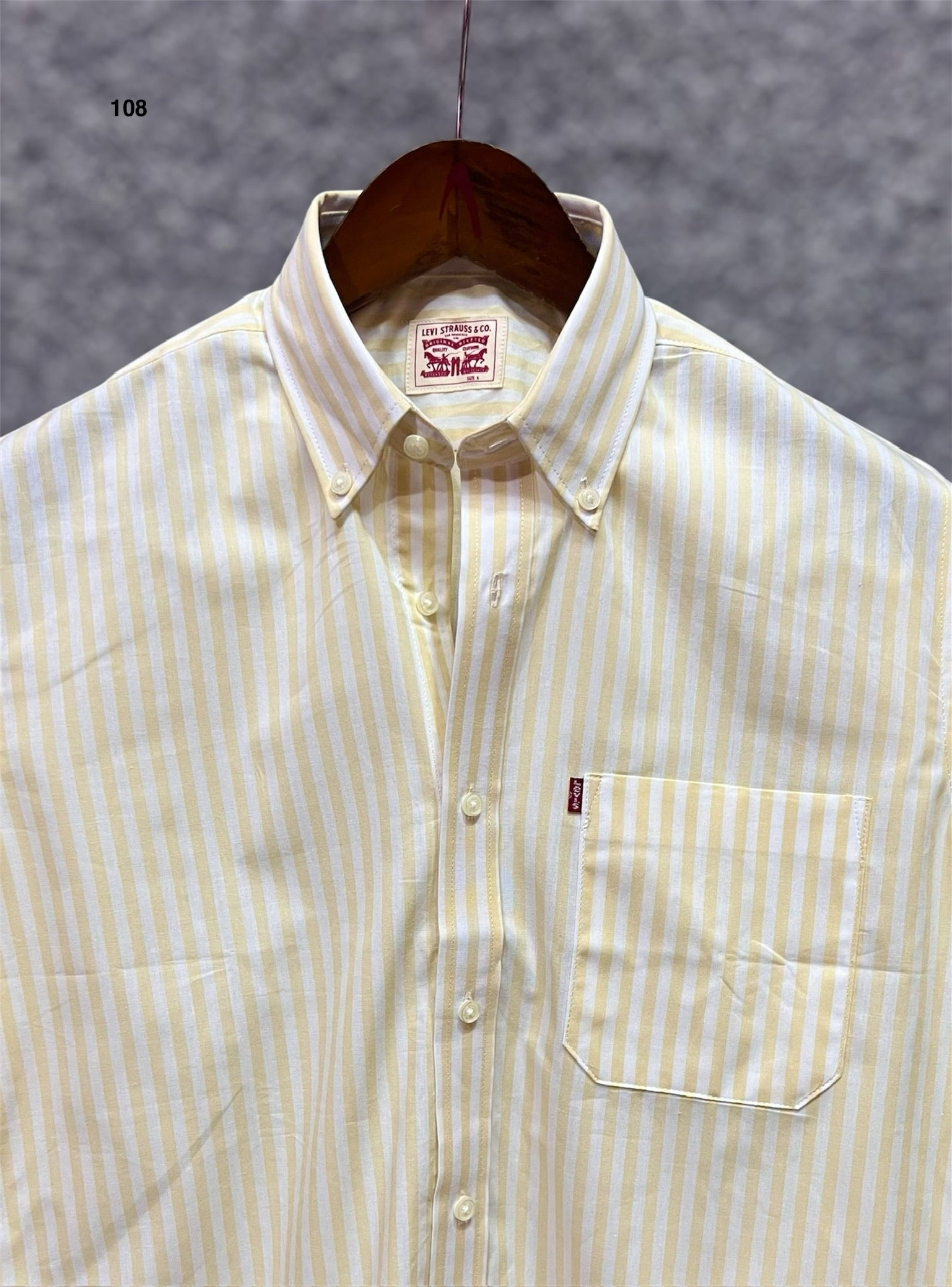 Premium Stripe Full Sleeve Shirt LVST 108