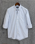 Premium Stripe Full Sleeve Shirt With Pocket | Stripe Shirt | Shirtology Bangladesh