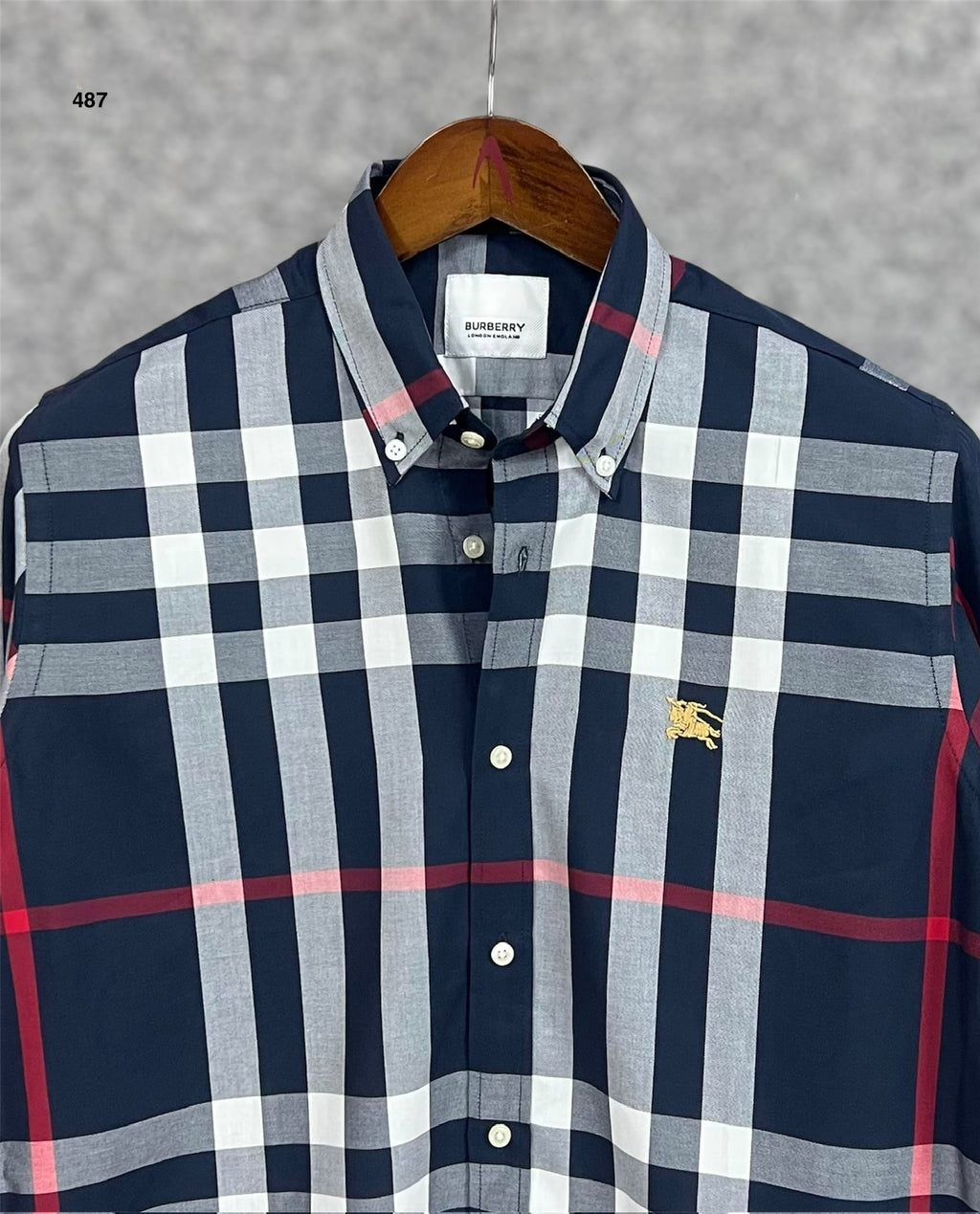 Signature Check Shirt BRC Premium with box 487